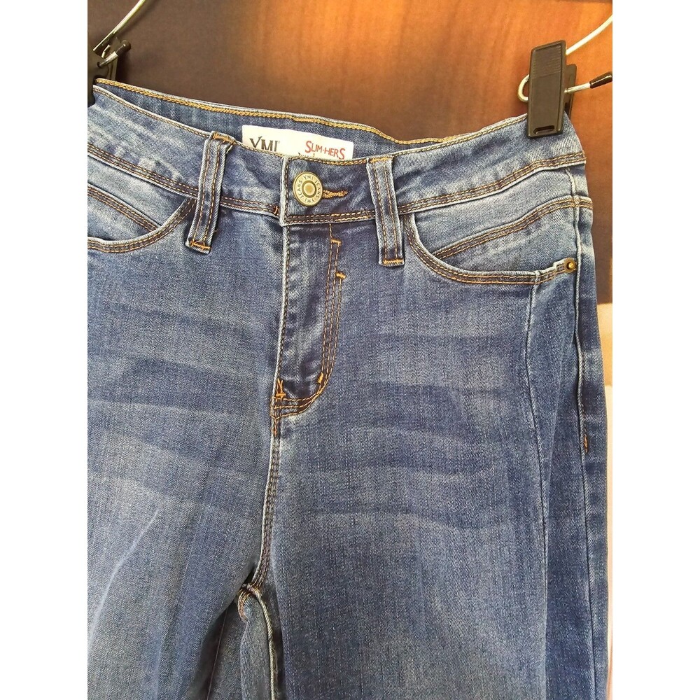 YMI Slim-Hers High-Rise Skinny Jeans Size 3/26 Blue Denim